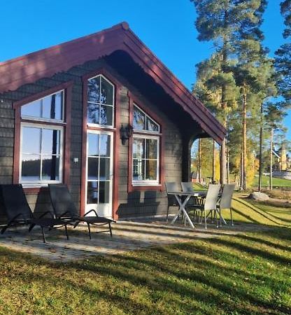 Lakeside Log Cabin Fraemby Udde Falun Eksteriør bilde