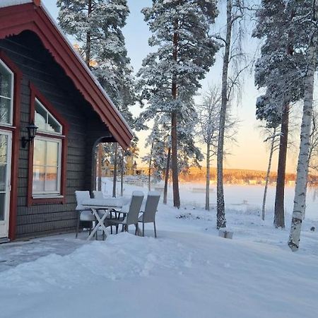 Lakeside Log Cabin Fraemby Udde Falun Eksteriør bilde