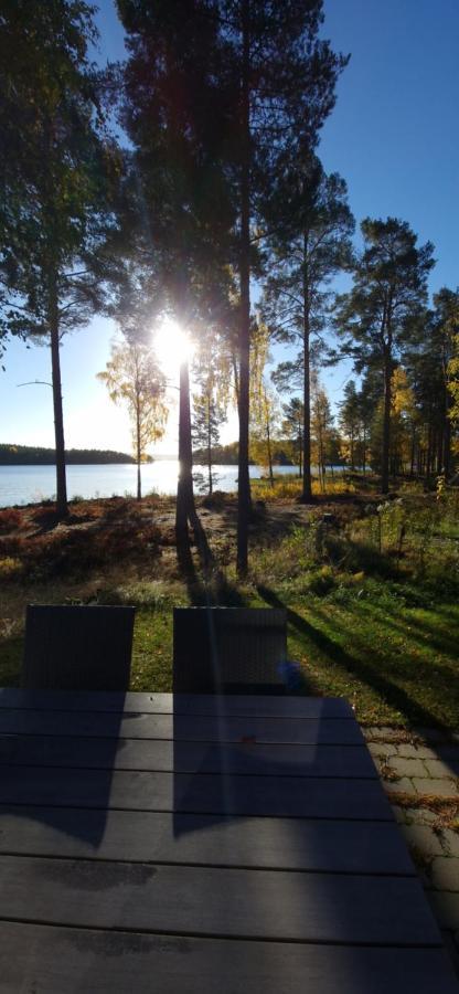 Lakeside Log Cabin Fraemby Udde Falun Eksteriør bilde