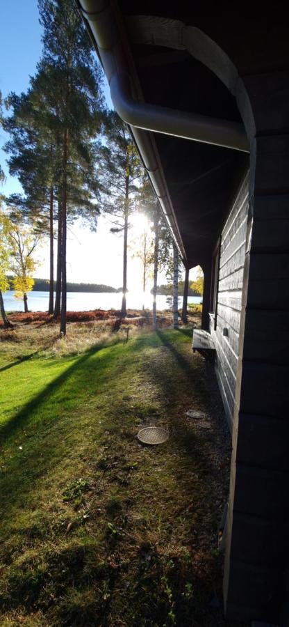 Lakeside Log Cabin Fraemby Udde Falun Eksteriør bilde