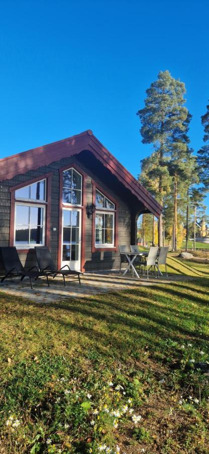 Lakeside Log Cabin Fraemby Udde Falun Eksteriør bilde