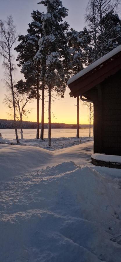 Lakeside Log Cabin Fraemby Udde Falun Eksteriør bilde