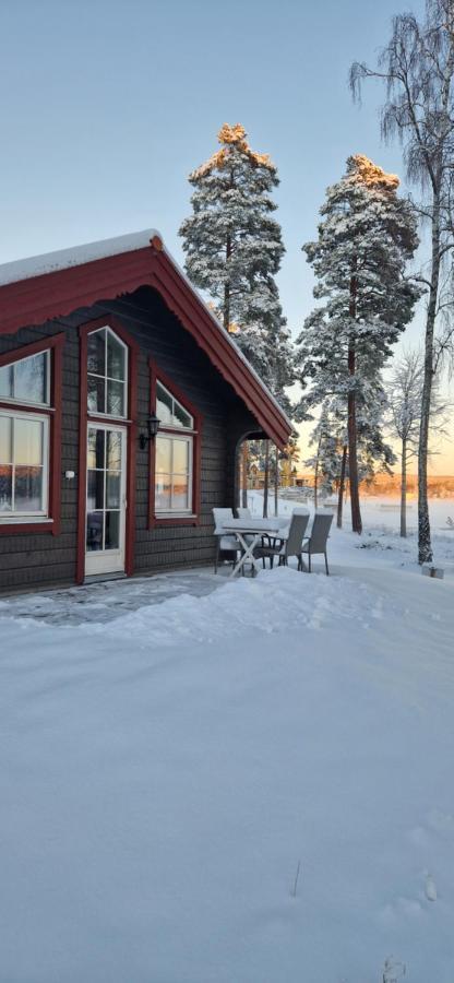 Lakeside Log Cabin Fraemby Udde Falun Rom bilde